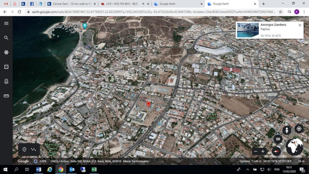 Central Gem - 10 Min Walk To The Sea, Harbor And Mall Lejlighed Paphos Eksteriør billede